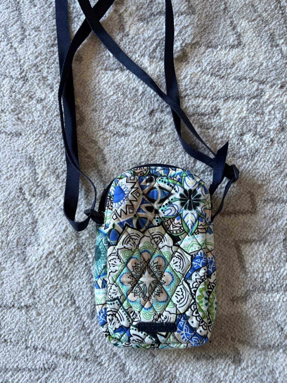 Vera Bradley Crossbody Bag in Blue & Green